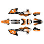 yamaha yz250f graphics kit 2024-2026 turbo series orange