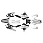 yamaha yz250fx graphics kit 2015-2019 dream series white