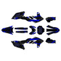 yamaha yz250f graphics kit 2024-2026 twitch series blue