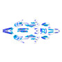 yamaha yz450f graphics kit 2018-2022 evader series cyan