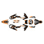 yamaha yz250f graphics kit 2019-2023 evader series orange