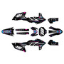 yamaha yz450f graphics kit 2023-2025 rebel series magenta