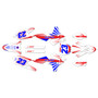 yamaha yz250fx graphics kit 2015-2019 fh series red-blue