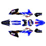 yamaha yz250f graphics kit 2024-2026 viper series blue