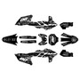 yamaha yz450f graphics kit 2023-2025 rift series white