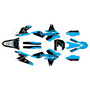 yamaha yz250fx graphics kit 2015-2019 legend series cyan