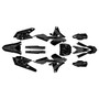 yamaha yz450fx graphics kit 2016-2018 lethal series smoke