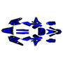 yamaha yz250fx graphics kit 2015-2019 lethal series blue-shift