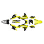 yamaha yz450f graphics kit 2018-2022 legend series yellow