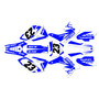 suzuki rmz250 graphics kit 2014-2016 evader series blue