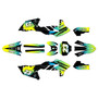 yamaha yz450f graphics kit 2023-2025 splash series lime