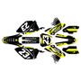 suzuki rmz250 graphics kit 2014-2016 fasthouse series yellow