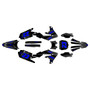 yamaha yz450fx graphics kit 2019-2023 splash series blue-shift