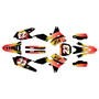 yamaha yz250fx graphics kit 2015-2019 splash series yellow