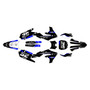 yamaha yz450f graphics kit 2018-2022 ominous series blue