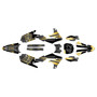 yamaha yz450fx graphics kit 2019-2023 team series gold