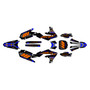 yamaha yz450f graphics kit 2018-2022 rebel series orange