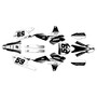 yamaha yz250fx graphics kit 2015-2019 swift series white