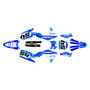 yamaha yz250f graphics kit 2019-2023 split series blue
