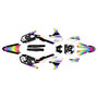 yamaha yz250fx graphics kit 2020-2024 dream series rainbow
