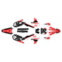 yamaha yz250fx graphics kit 2020-2024 dream series red