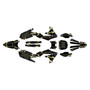 yamaha yz250f graphics kit 2019-2023 twitch series gold