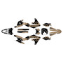 yamaha yz250fx graphics kit 2020-2024 legend series tan