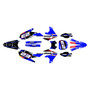 yamaha yz250f graphics kit 2019-2023 viper series blue