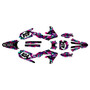 yamaha yz250fx graphics kit 2020-2024 shatter series purple