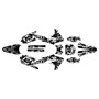 yamaha yz250fx graphics kit 2020-2024 shatter series white