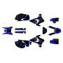 yamaha wr450f graphics kit 2005-2006 evader series dark-blue