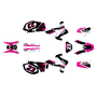 yamaha wr450f graphics kit 2005-2006 evader series magenta