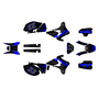 yamaha wr450f graphics kit 2005-2006 fh series blue-shift