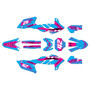 yamaha yz250fx graphics kit 2025-2026 lethal series magenta