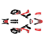 yamaha wr250f graphics kit 2005-2006 vendetta series red