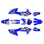 yamaha yz450fx graphics kit 2024-2026 predator series blue