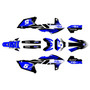 yamaha yz250fx graphics kit 2025-2026 turbo series blue