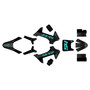 ktm sxe2 graphics kit 2024-2026 fatality series teal-shift