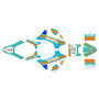 ktm sxe2 graphics kit 2024-2026 split series teal