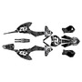 ktm sxe5 graphics kit 2020-2024 core series white