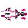 ktm sxe5 graphics kit 2020-2024 flow series magenta