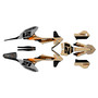 ktm sxe3 graphics kit 2020-2024 og-crew series tan