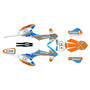 ktm sxe3 graphics kit 2020-2024 split series orange