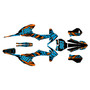 ktm sxe5 graphics kit 2020-2024 twitch series cyan