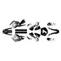KTM KTM 125SX, 200SX, 250SX & 380SX graphics kit 2001-2002 bolt series white
