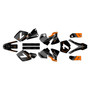 ktm 400sx graphics kit 2001-2002 bolt series orange