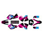 ktm 400sx graphics kit 2001-2002 bolt series magenta