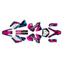 KTM 400SX, 520SX & 525SX graphics  kit 2001-2002 rugged series magenta