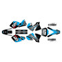 KTM 400SX, 520SX & 525SX graphics  kit 2001-2002 screech series cyan