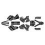 ktm 380sx graphics kit 2001-2002 split series smoke